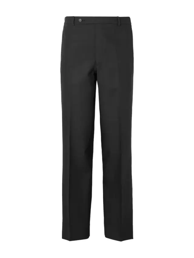 Straight-Leg Virgin Wool Trousers - Men