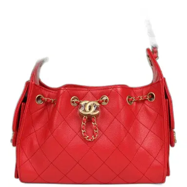 Chanel Chanel Mini 25 Hobo Bag Dark Red Caviar Antique Gold Hardware | Thumbnail 1 Chanel Chanel Mini 25 Hobo Bag Dark Red Caviar Antique Gold Hardware | Thumbnail 1