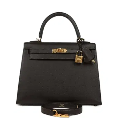 HERMÈS Hermes Kelly Sellier 25 Bai Brun Madame Gold Hardware | Thumbnail 1 HERMÈS Hermes Kelly Sellier 25 Bai Brun Madame Gold Hardware | Thumbnail 1