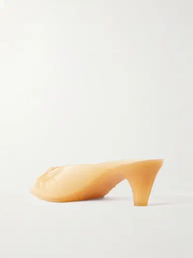 Chloé Ruched Tpu Mules | Thumbnail 3 Chloé Ruched Tpu Mules | Thumbnail 3