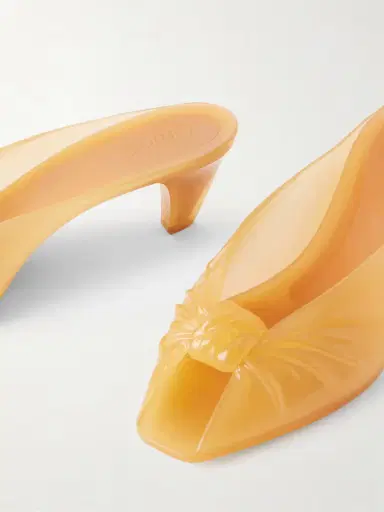 Chloé Ruched Tpu Mules | Thumbnail 5 Chloé Ruched Tpu Mules | Thumbnail 5
