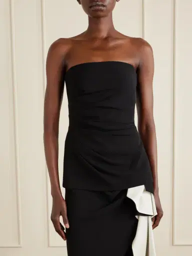 Proenza Schouler Damea Strapless Crepe Top | Thumbnail 3