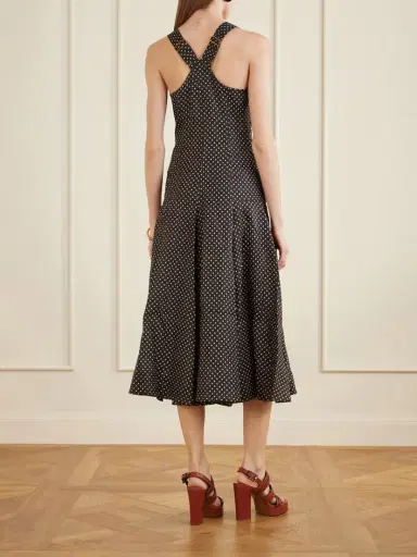 Zimmermann Luna Embellished Linen Midi Dress | Thumbnail 3 Zimmermann Luna Embellished Linen Midi Dress | Thumbnail 3
