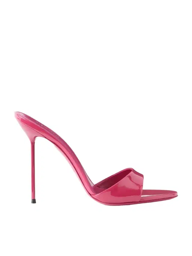 Lidia 105 Patent-leather Mules