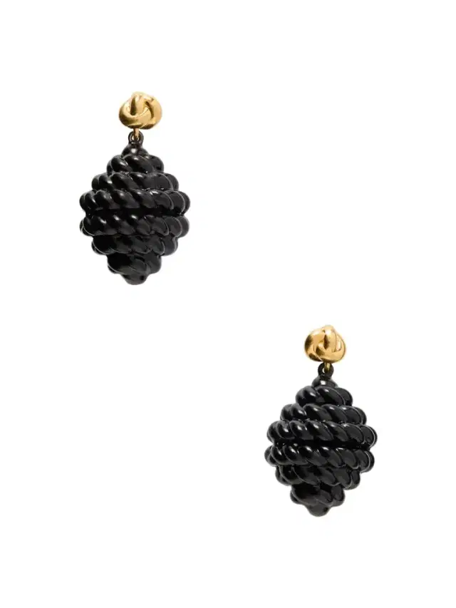TOTEME Rope Drop Earrings