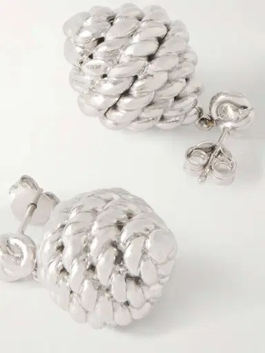 TOTEME Rope Drop Earrings | Thumbnail 3