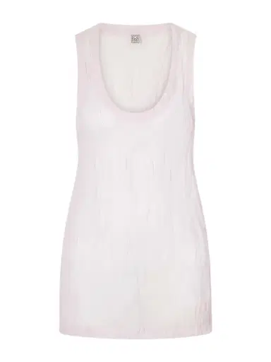 TOTEME Crinkled Cotton-blend Gauze Tank | Thumbnail 1 TOTEME Crinkled Cotton-blend Gauze Tank | Thumbnail 1