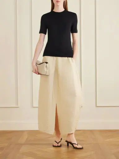 TOTEME Silk-blend Maxi Skirt | Thumbnail 2 TOTEME Silk-blend Maxi Skirt | Thumbnail 2