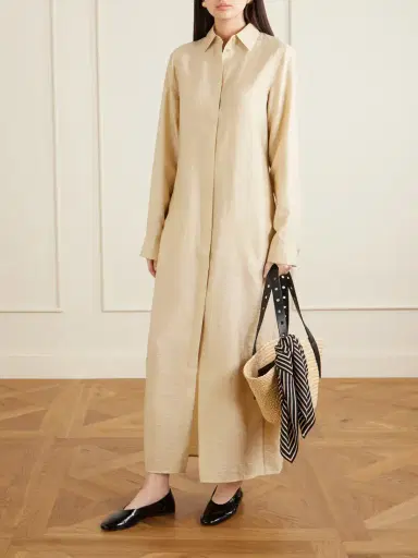 TOTEME Parachute Silk-blend Maxi Dress | Thumbnail 2