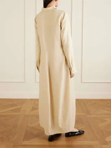 TOTEME Parachute Silk-blend Maxi Dress | Thumbnail 3
