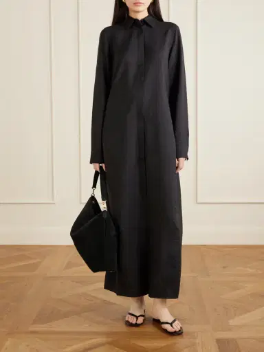 TOTEME Parachute Silk-blend Maxi Dress | Thumbnail 2 TOTEME Parachute Silk-blend Maxi Dress | Thumbnail 2