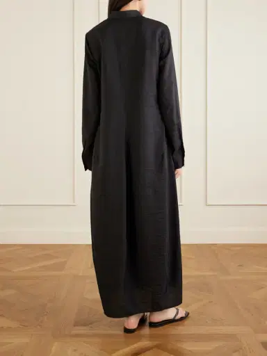 TOTEME Parachute Silk-blend Maxi Dress | Thumbnail 3 TOTEME Parachute Silk-blend Maxi Dress | Thumbnail 3