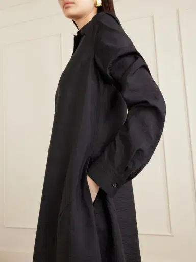 TOTEME Parachute Silk-blend Maxi Dress | Thumbnail 4 TOTEME Parachute Silk-blend Maxi Dress | Thumbnail 4