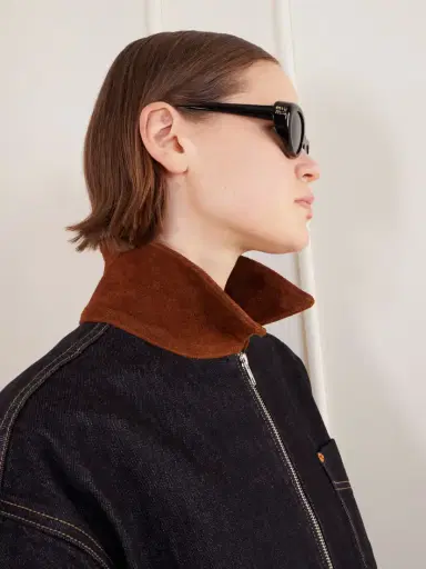 Miu Miu Eyewear Square-frame Acetate Sunglasses | Thumbnail 5 Miu Miu Eyewear Square-frame Acetate Sunglasses | Thumbnail 5
