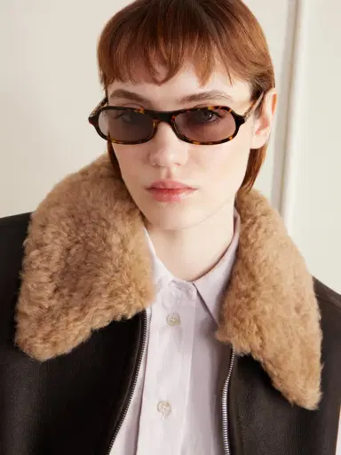 Miu Miu Eyewear Round-frame Acetate Sunglasses | Thumbnail 2