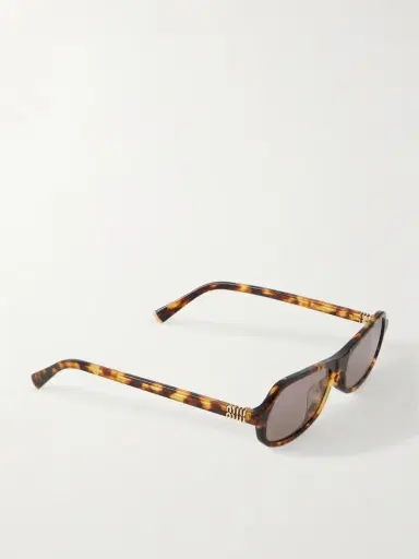 Miu Miu Eyewear Round-frame Acetate Sunglasses | Thumbnail 3