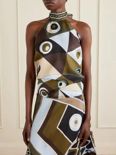 PUCCI Printed Silk-twill Top | Thumbnail 3 PUCCI Printed Silk-twill Top | Thumbnail 3