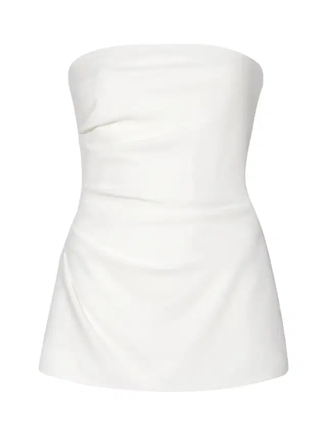 Damea Matte Double Crepe Strapless Top