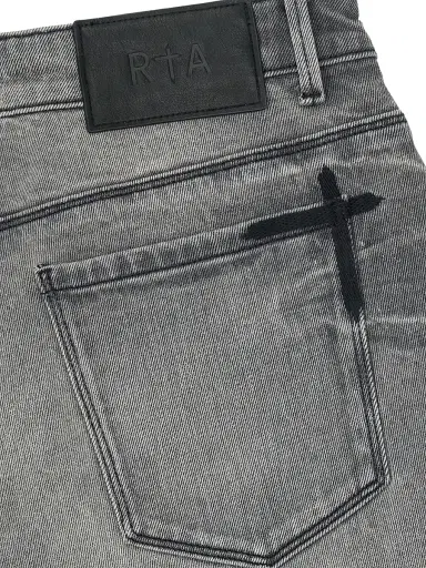 RTA Men's Exodus Bryant Side Cross Skinny Jeans | Thumbnail 4 RTA Men's Exodus Bryant Side Cross Skinny Jeans | Thumbnail 4
