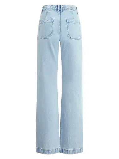 Favorite Daughter Women's The Kelly High-Rise Straight Jeans - Westwood - Size 31 | Thumbnail 2