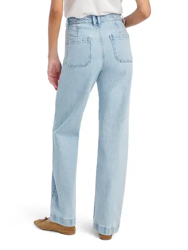Favorite Daughter Women's The Kelly High-Rise Straight Jeans - Westwood - Size 31 | Thumbnail 5
