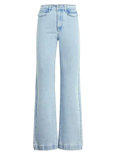 Favorite Daughter Women's The Kelly High-Rise Straight Jeans - Westwood - Size 31 | Thumbnail 1