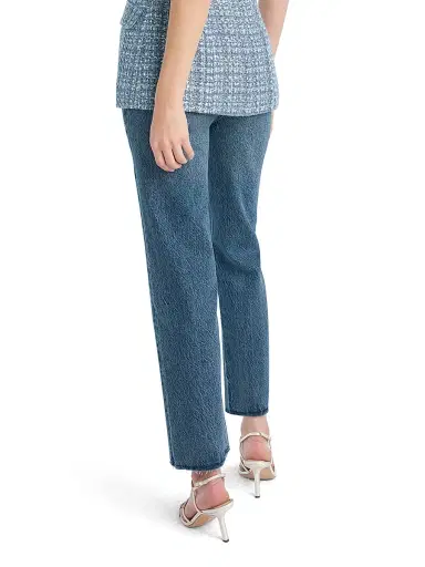 Favorite Daughter Women's Otto Stretch-Cotton High Rise Straight-Leg Jeans - Stowe - Size 31 | Thumbnail 5