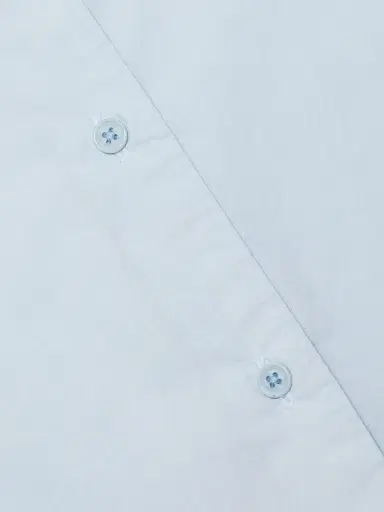 Nili Lotan Women's Amante Cotton Shirt - Cambridge Blue | Thumbnail 7