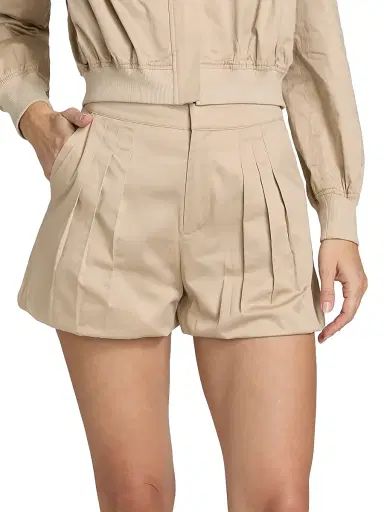 Generation Love Women's Oria Cotton Sateen Bubble Shorts | Thumbnail 3 Generation Love Women's Oria Cotton Sateen Bubble Shorts | Thumbnail 3