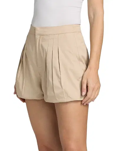 Generation Love Women's Oria Cotton Sateen Bubble Shorts | Thumbnail 4 Generation Love Women's Oria Cotton Sateen Bubble Shorts | Thumbnail 4
