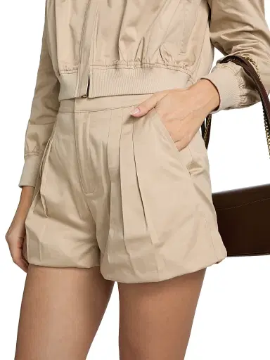 Generation Love Women's Oria Cotton Sateen Bubble Shorts | Thumbnail 6 Generation Love Women's Oria Cotton Sateen Bubble Shorts | Thumbnail 6