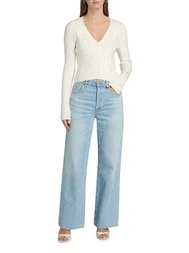 Generation Love Women's Lili Crystal-Embellished Cardigan | Thumbnail 2