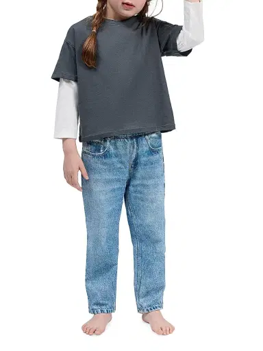 rag & bone Baby's & Kid's Mini Miramar Wide-Leg Pants - Valen | Thumbnail 4