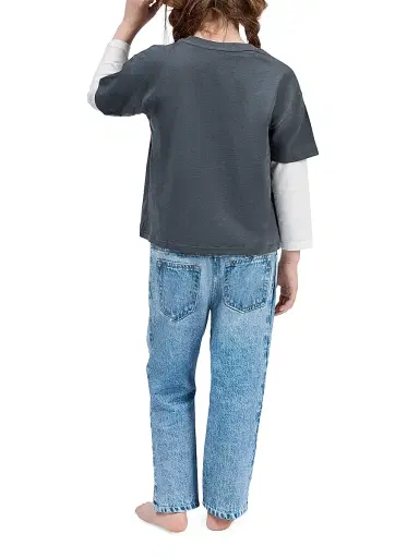 rag & bone Baby's & Kid's Mini Miramar Wide-Leg Pants - Valen | Thumbnail 5
