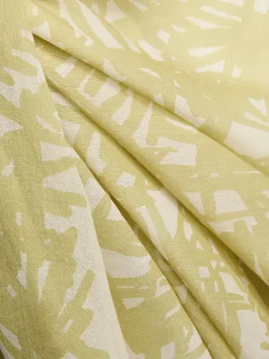 rag & bone Women's Sally Abstract-Print Modal-Cashmere Sarong - Endive | Thumbnail 7
