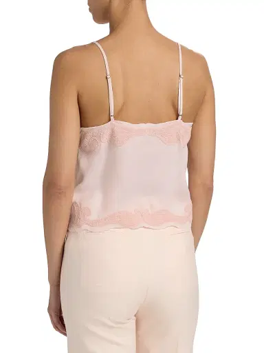 rag & bone Women's Ann Embroidered Tank - Blush | Thumbnail 5