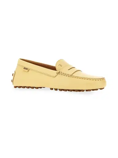 Tod's Women's Gominno Moc Toe Leather Penny Loafers | Thumbnail 2 Tod's Women's Gominno Moc Toe Leather Penny Loafers | Thumbnail 2