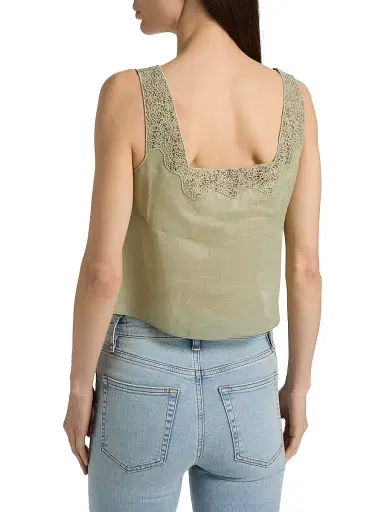 Frame Women's The Embroidered Tank | Thumbnail 5 Frame Women's The Embroidered Tank | Thumbnail 5