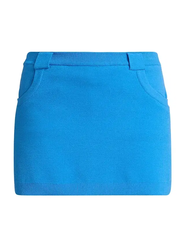 Et Ochs Women's Dev Knit Sheath Skort - Ocean
