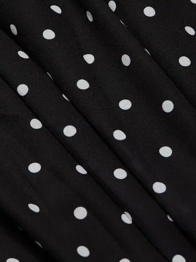 Toccin Women's Odette Strapless Corset Combo Maxi Dress - Jet Polka Dot | Thumbnail 7 Toccin Women's Odette Strapless Corset Combo Maxi Dress - Jet Polka Dot | Thumbnail 7