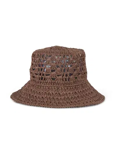Eugenia Kim Women's Jonah Crochet Bucket Hat | Thumbnail 1