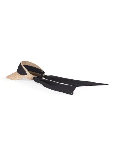 Eugenia Kim Women's Ricky Ribbon Packable Visor | Thumbnail 6 Eugenia Kim Women's Ricky Ribbon Packable Visor | Thumbnail 6