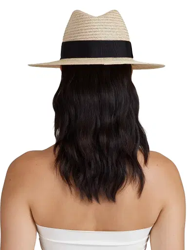 Eugenia Kim Women's Courtney Grosgrain Packable Fedora | Thumbnail 5 Eugenia Kim Women's Courtney Grosgrain Packable Fedora | Thumbnail 5