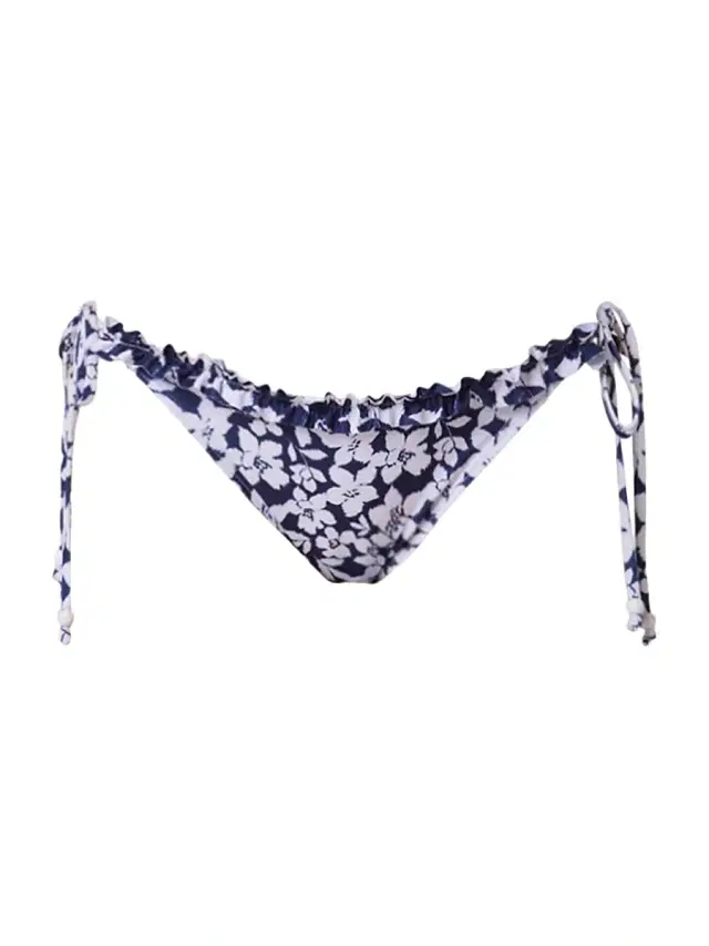 Shoshanna Women's Floral Bikini Bottom - Navy