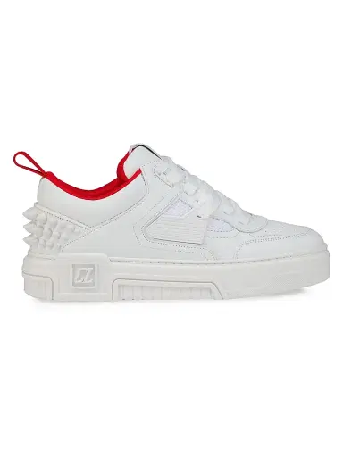 Christian Louboutin Men's Astroloubi Low-Top Sneakers - White | Thumbnail 1