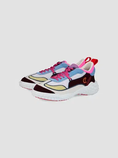 Christian Louboutin Women's Mara Low-Top Sneakers - Ceruleo - Size 10 | Thumbnail 2