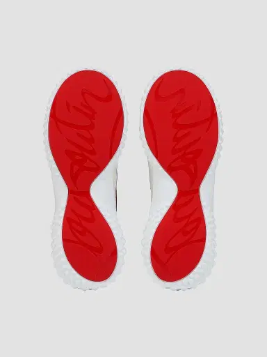 Christian Louboutin Women's Mara Low-Top Sneakers - Ceruleo - Size 10 | Thumbnail 5