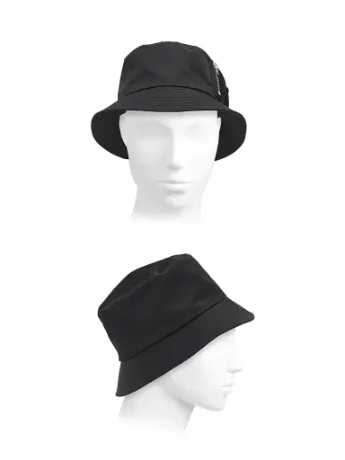 Sacai Men's Pocket Nylon Twill Hat - Black - Size Large | Thumbnail 3