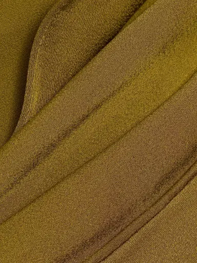 Victoria Beckham Women's Satin Cord Split Side Gown - Moss - Size 2 | Thumbnail 7