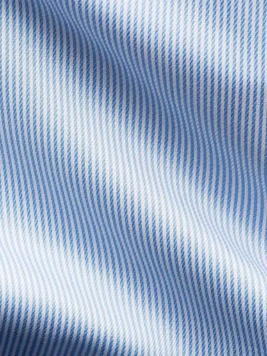 Eton Men's Striped Twill Contemporary-Fit Shirt - Blue - Size 18 | Thumbnail 7 Eton Men's Striped Twill Contemporary-Fit Shirt - Blue - Size 18 | Thumbnail 7